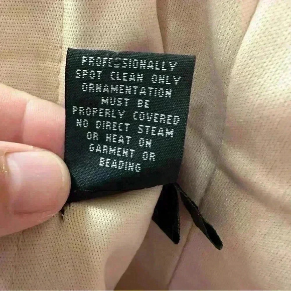 Dave & Johnny Royal Blue Beaded Sleeveless Formal Cocktail Homecoming Dress - Picture 11 of 11